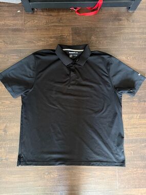 Reebok Men's Black Performance Polo